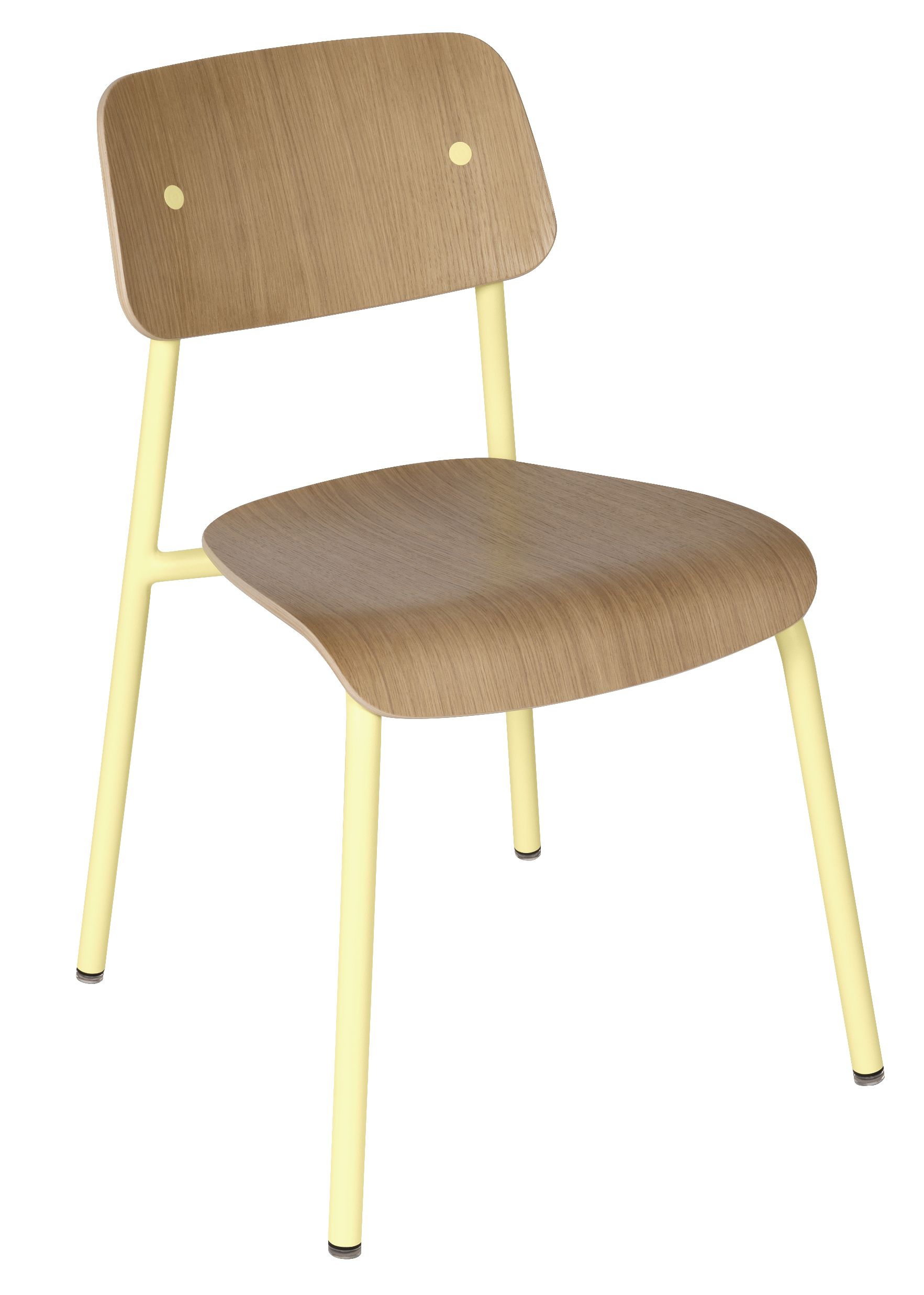 Studie Chair stoel van eikenhout voor binnen, Fermob