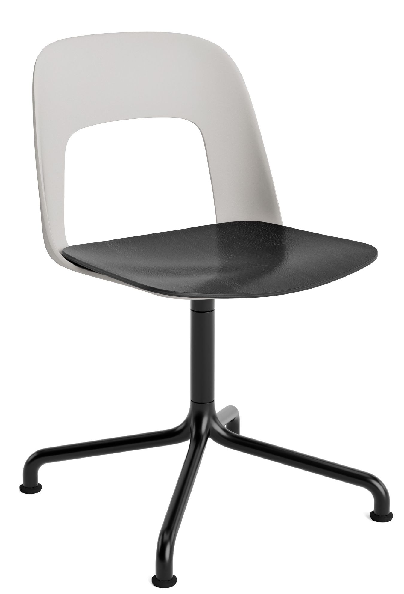 Layout Side Chair 152 draaistoel met vierpoot Hay