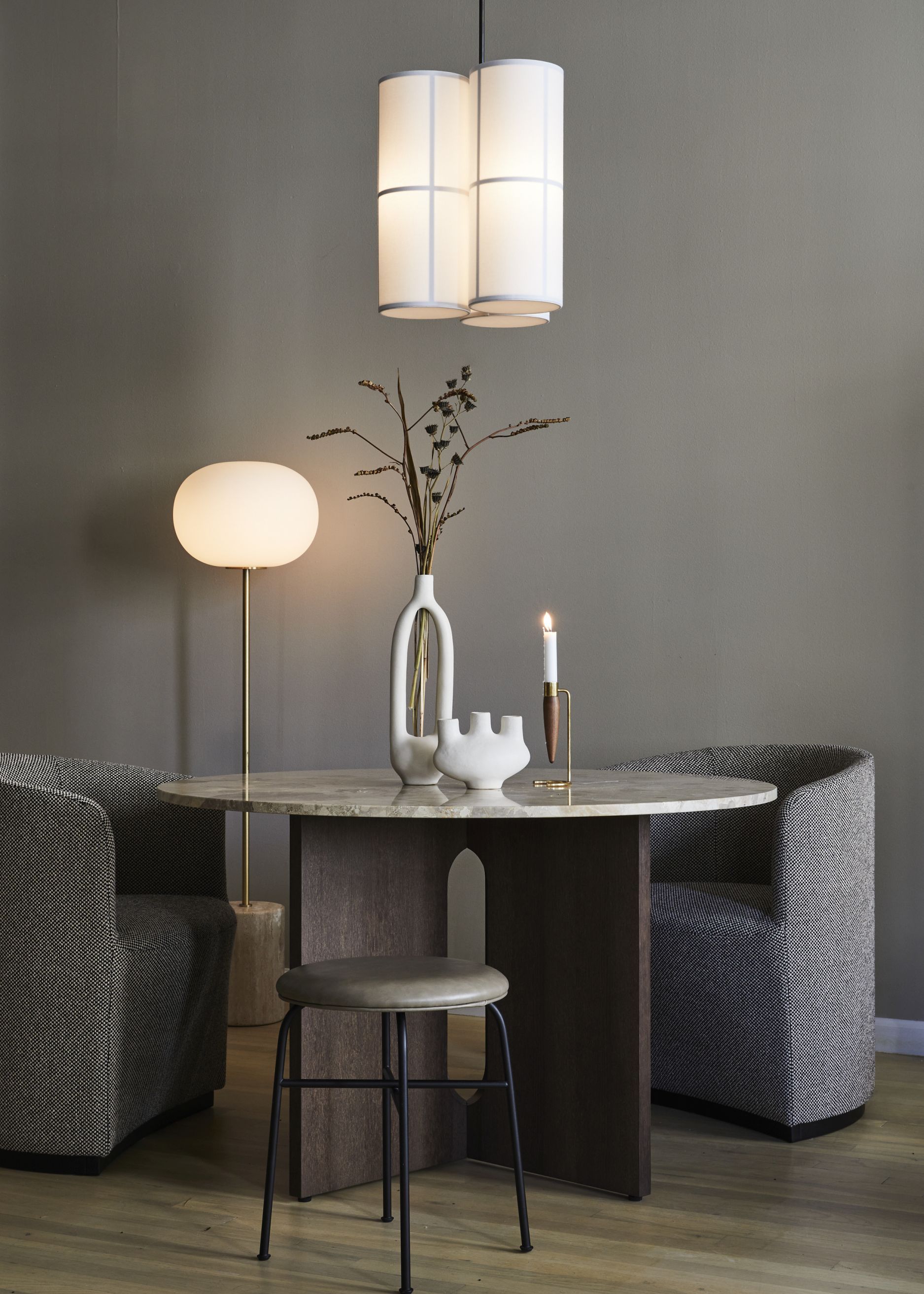 Hashira Cluster hanglamp Ø32 Raw Audo