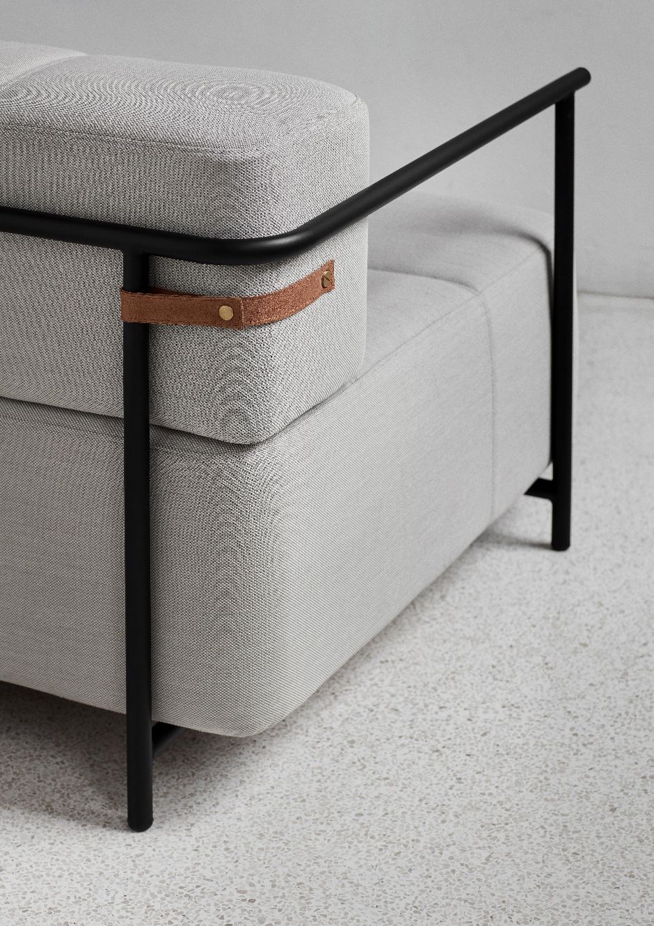 Daybed slaapbank met armleuningen Northern