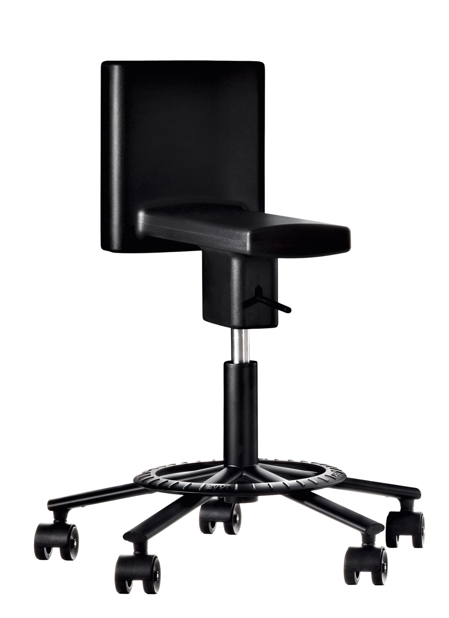 360° Stool draaistoel zwart Magis