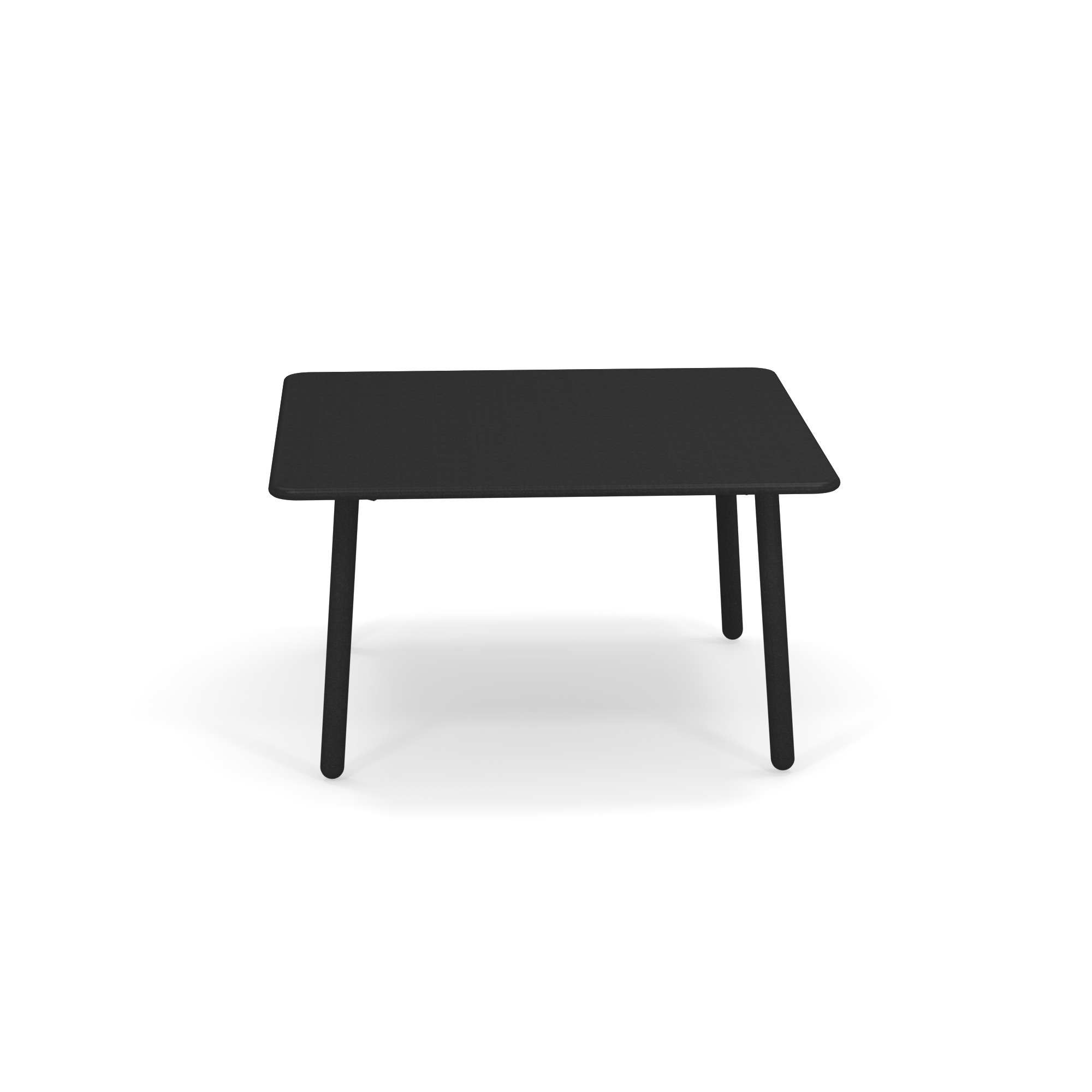 Schwarzer Darwin Coffee Table Beistelltisch von Emu, ideal für Garten, Terrasse und Balkon.