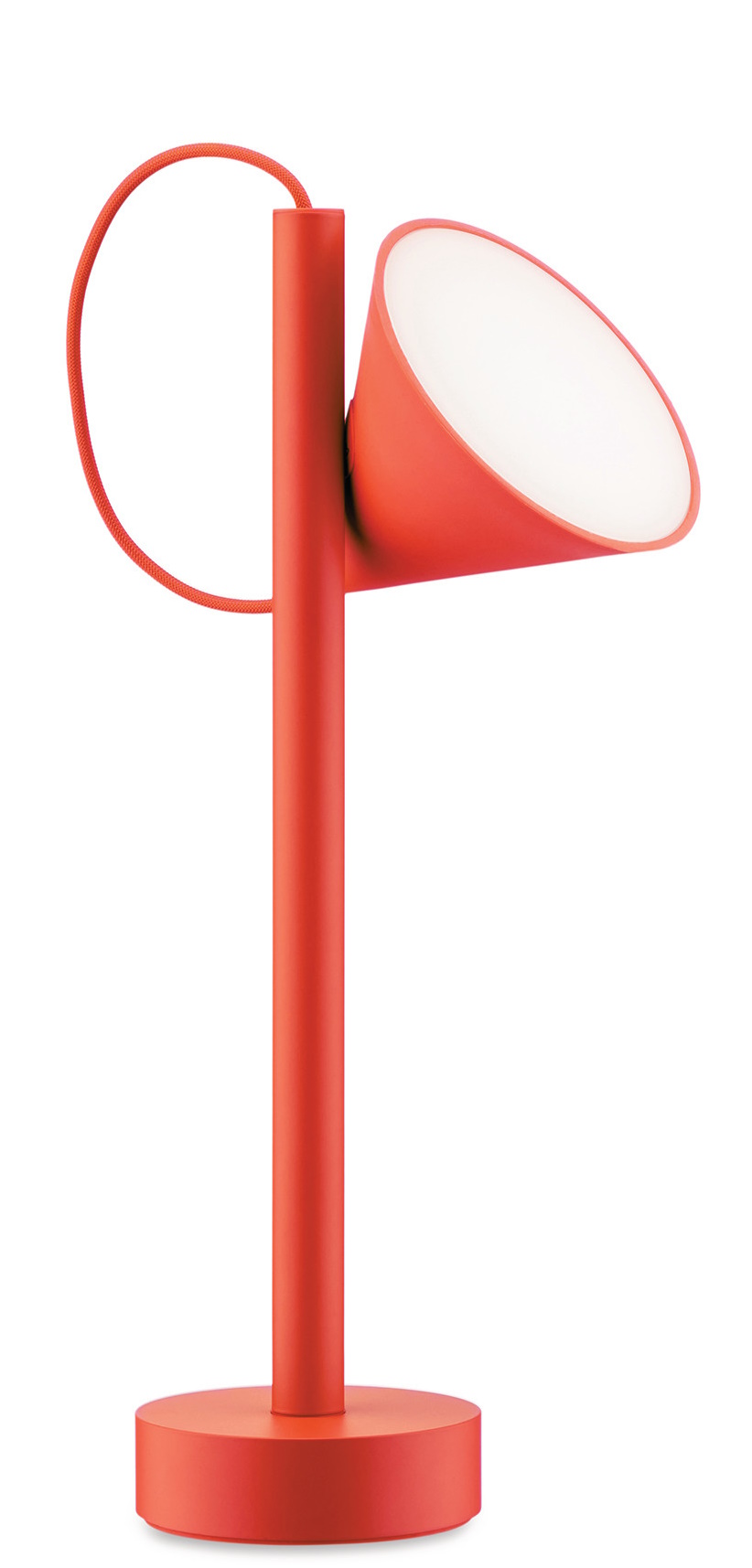 Tsumiki draagbare acculamp ME01 Alessi Oranje