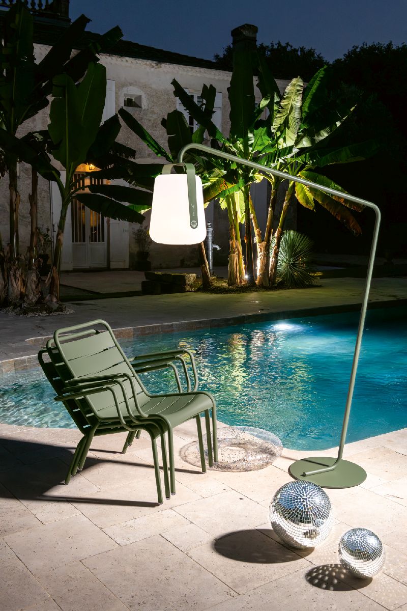 Balad 2 tafellamp H 38 cm Fermob antraciet
