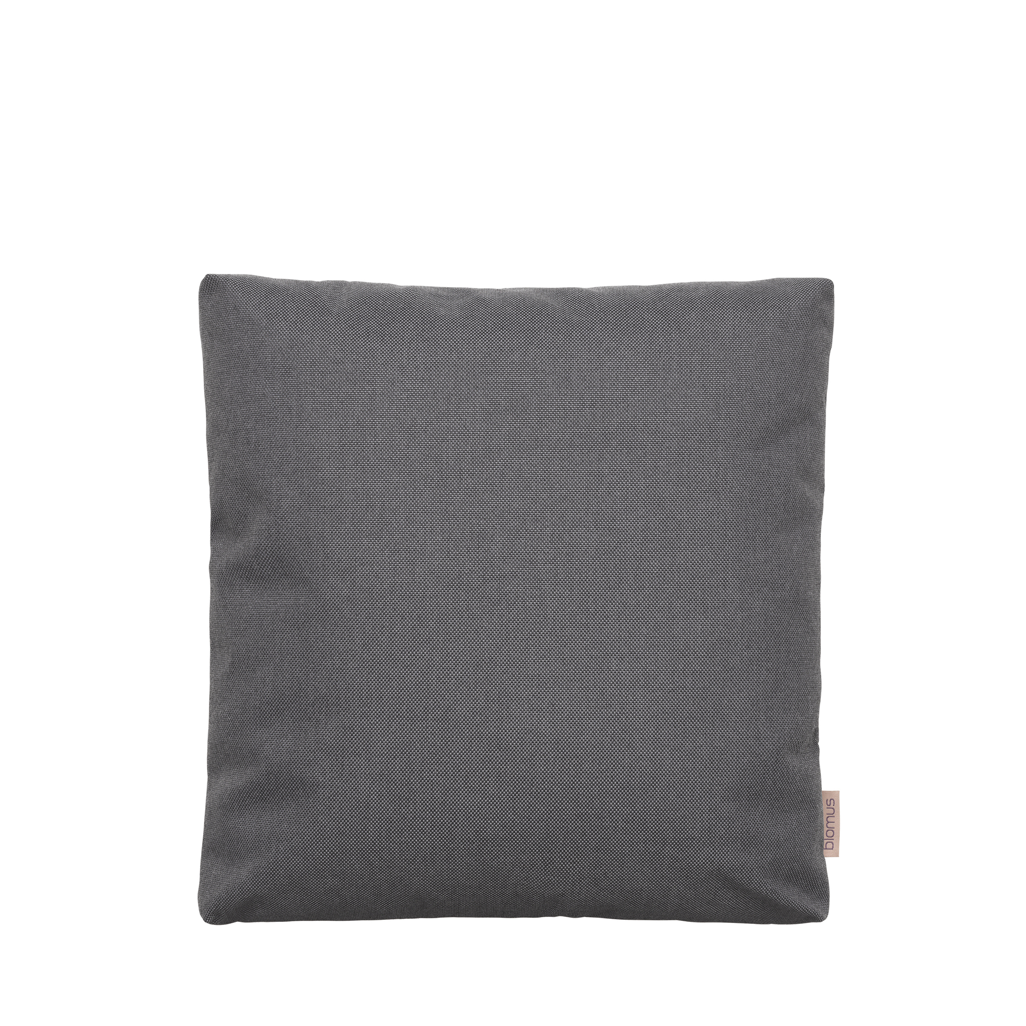 Graues STAY Kissen von Blomus für den Outdoor-Bereich, 45x45 cm, Textilkissen.