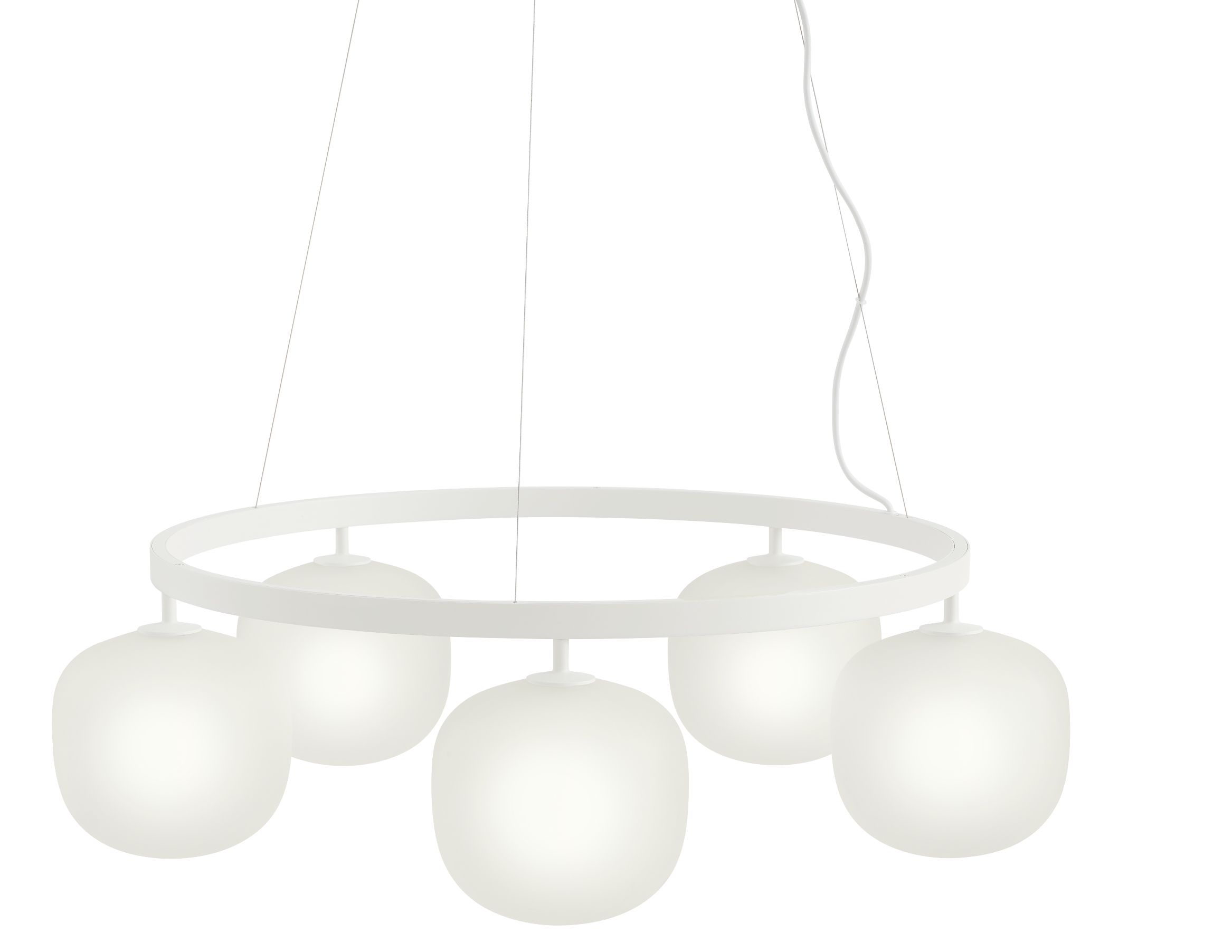 Rime kroonluchter hanglamp van Muuto