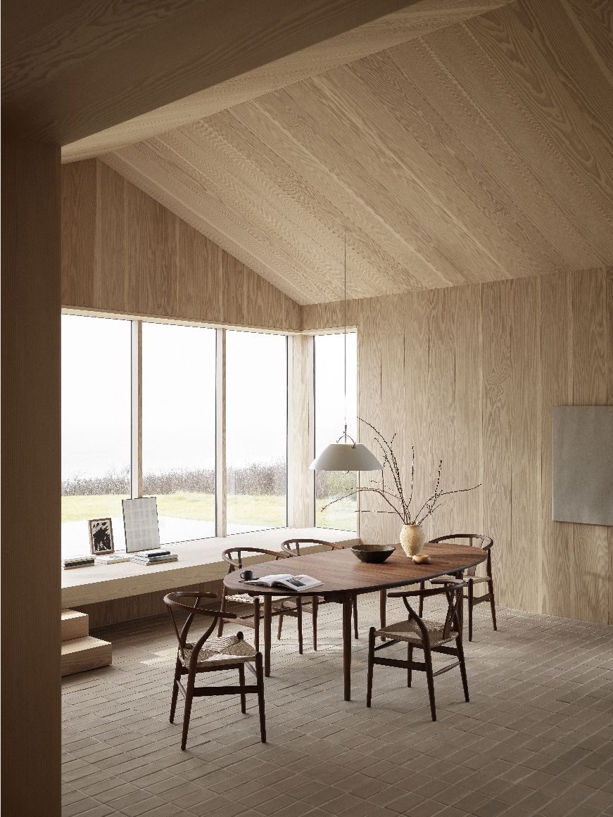 CH24 Wishbone Chair / Y-Chair stoel, beuken, geolied, Carl Hansen & Søn