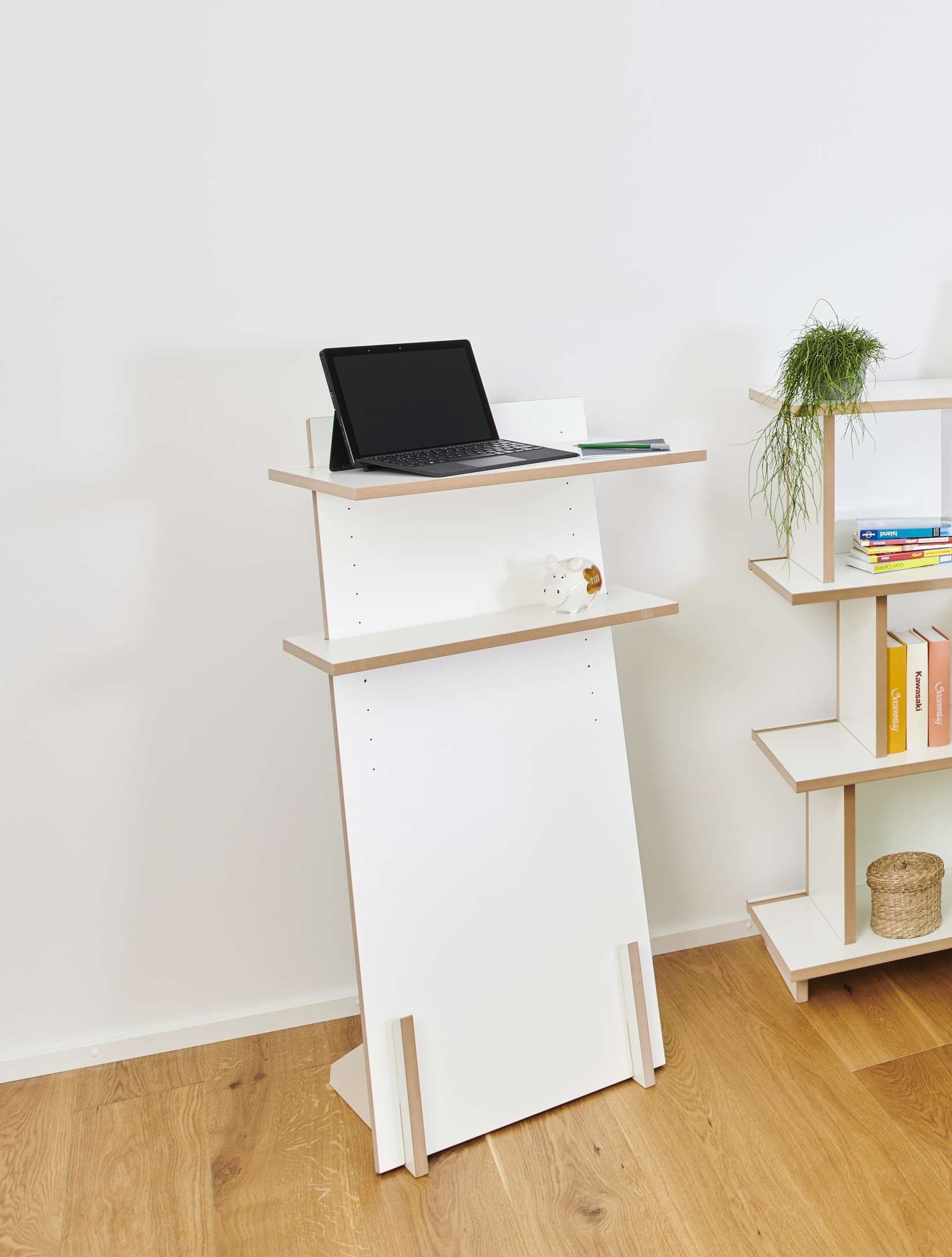 Schrijfbladen voor sta-bureau Tojo