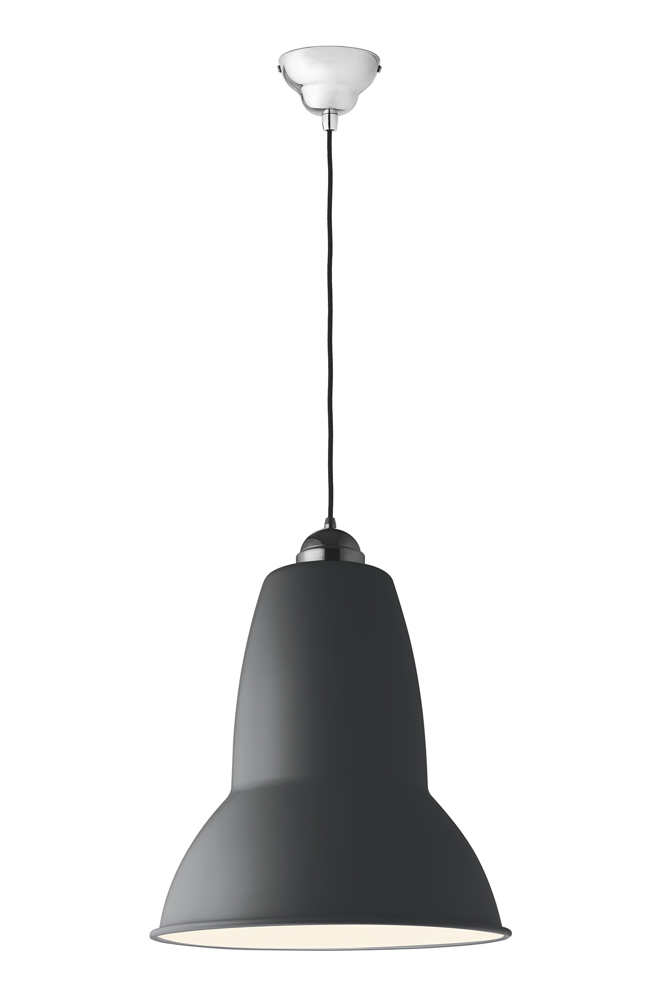 slate grey gesatineerd / kabel zwart