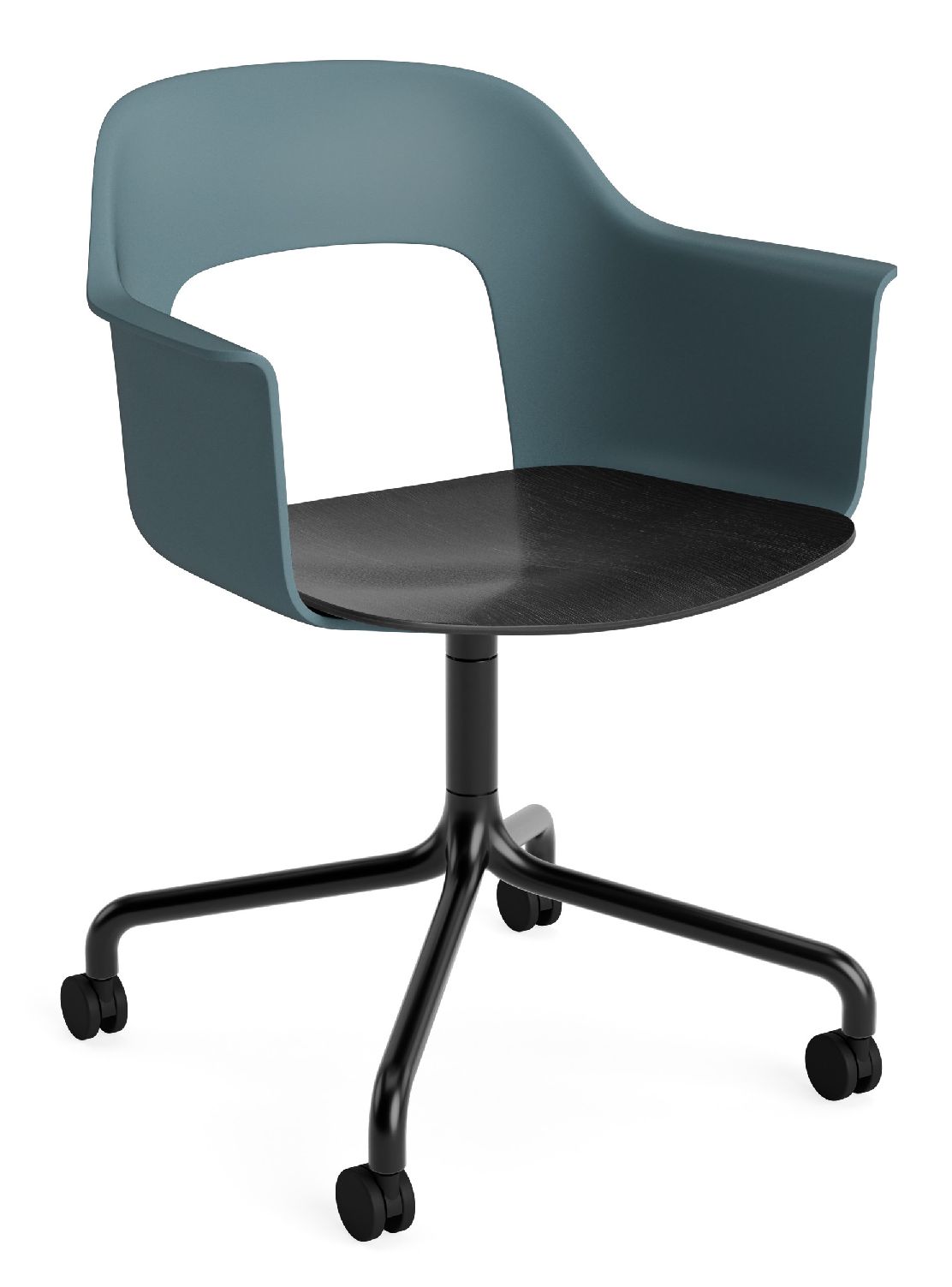 Layout fauteuil 262 met armleuningen van Hay