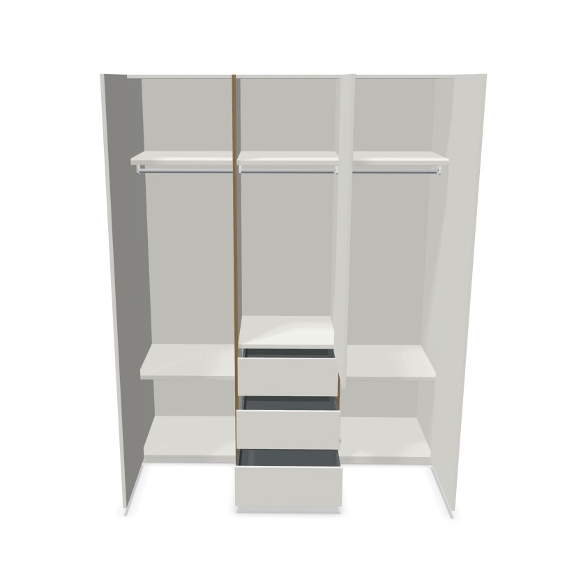 MODULAR PLUS-kastcombinatie met 3 laden van Müller Möbelwerkstätten