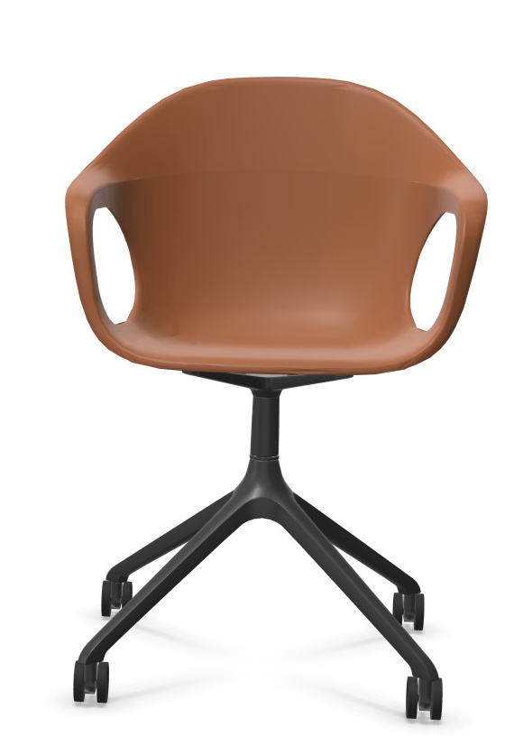Elephantino-fauteuil met wieltjes van KRISTALIA