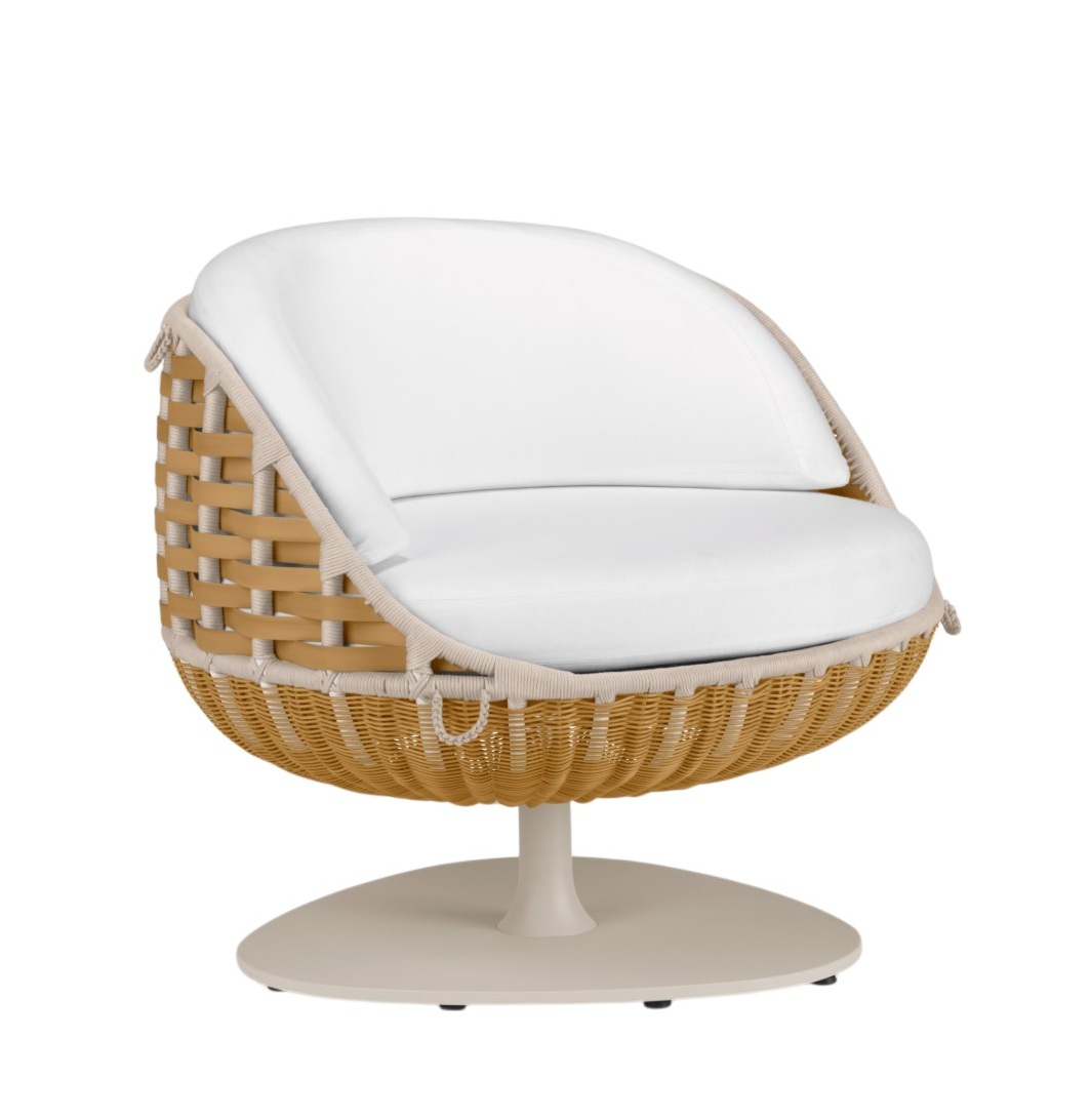 Swingrest Lounge Chair draaibare fauteuil van Dedon