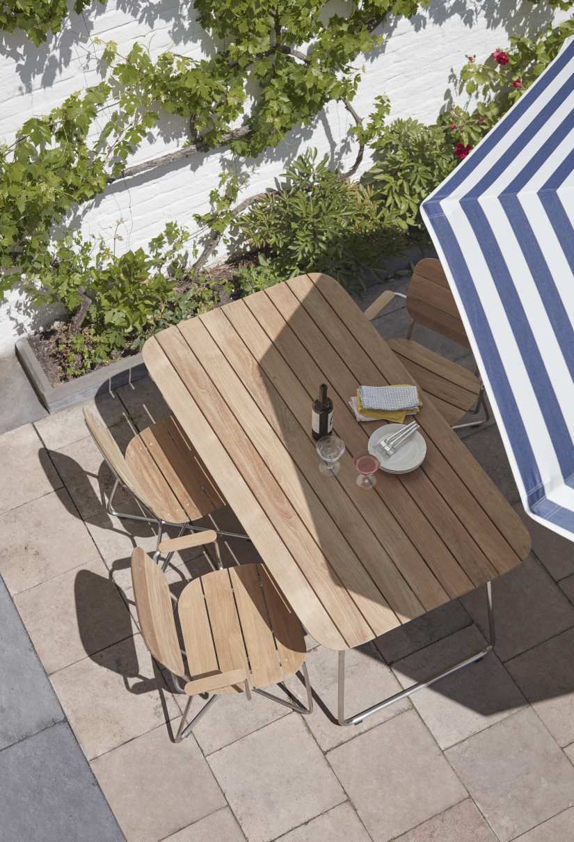 Messina-parasol Skagerak by Fritz Hansen Ø 210 cm / Gebroken wit