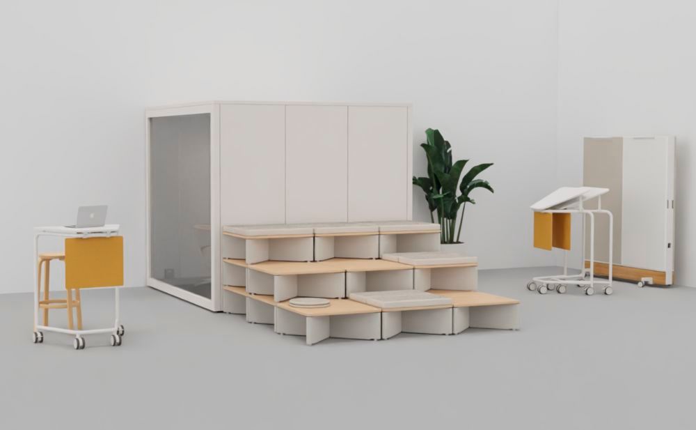 Reset Platform modulair platformsysteem Vitra