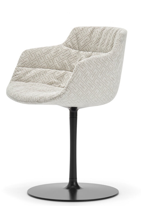 Flow Armchair, fauteuil met armleuningen van MDF Italia