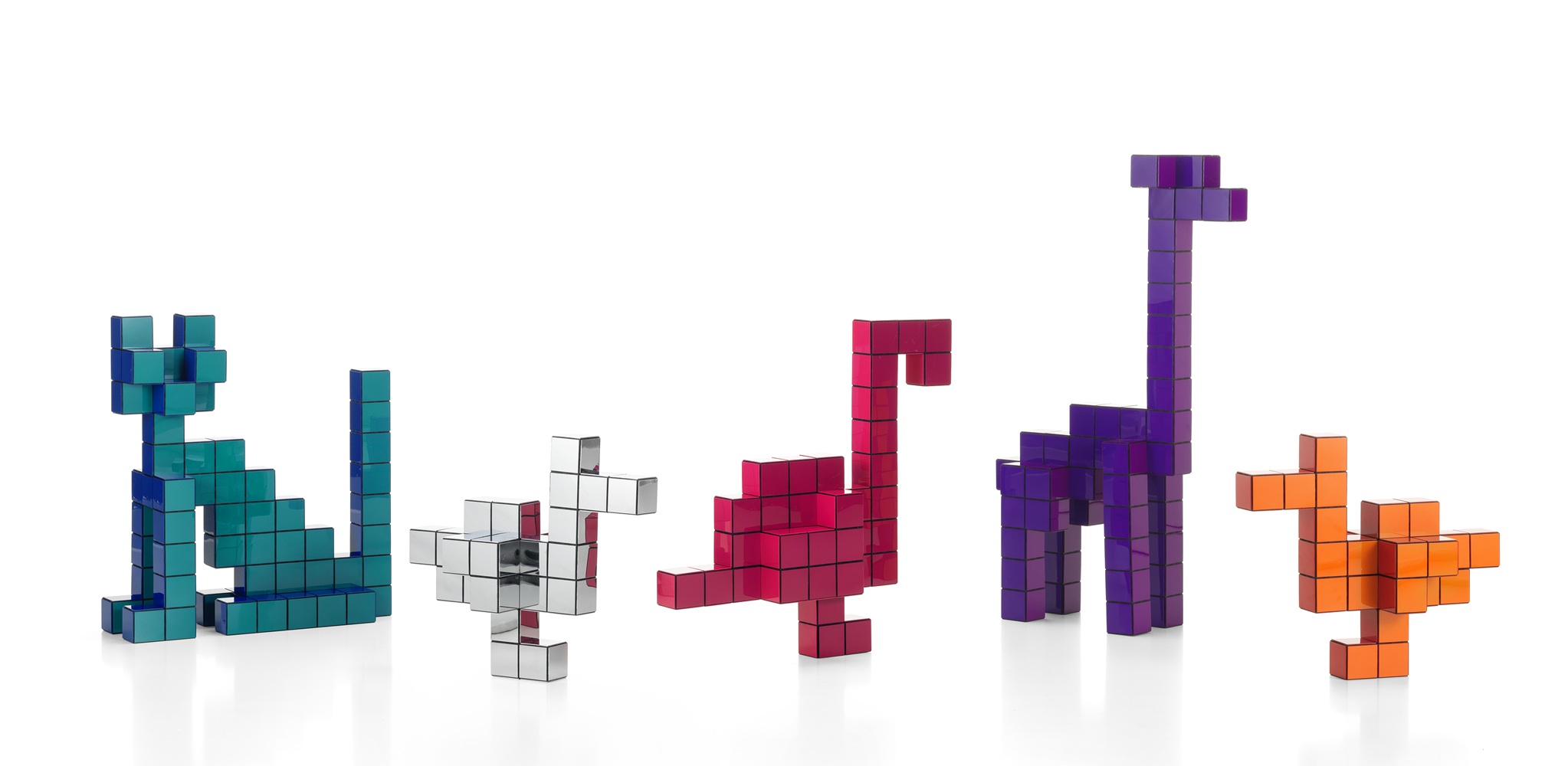 Panton Cubes Cat Duoton Sculptuur Vitra