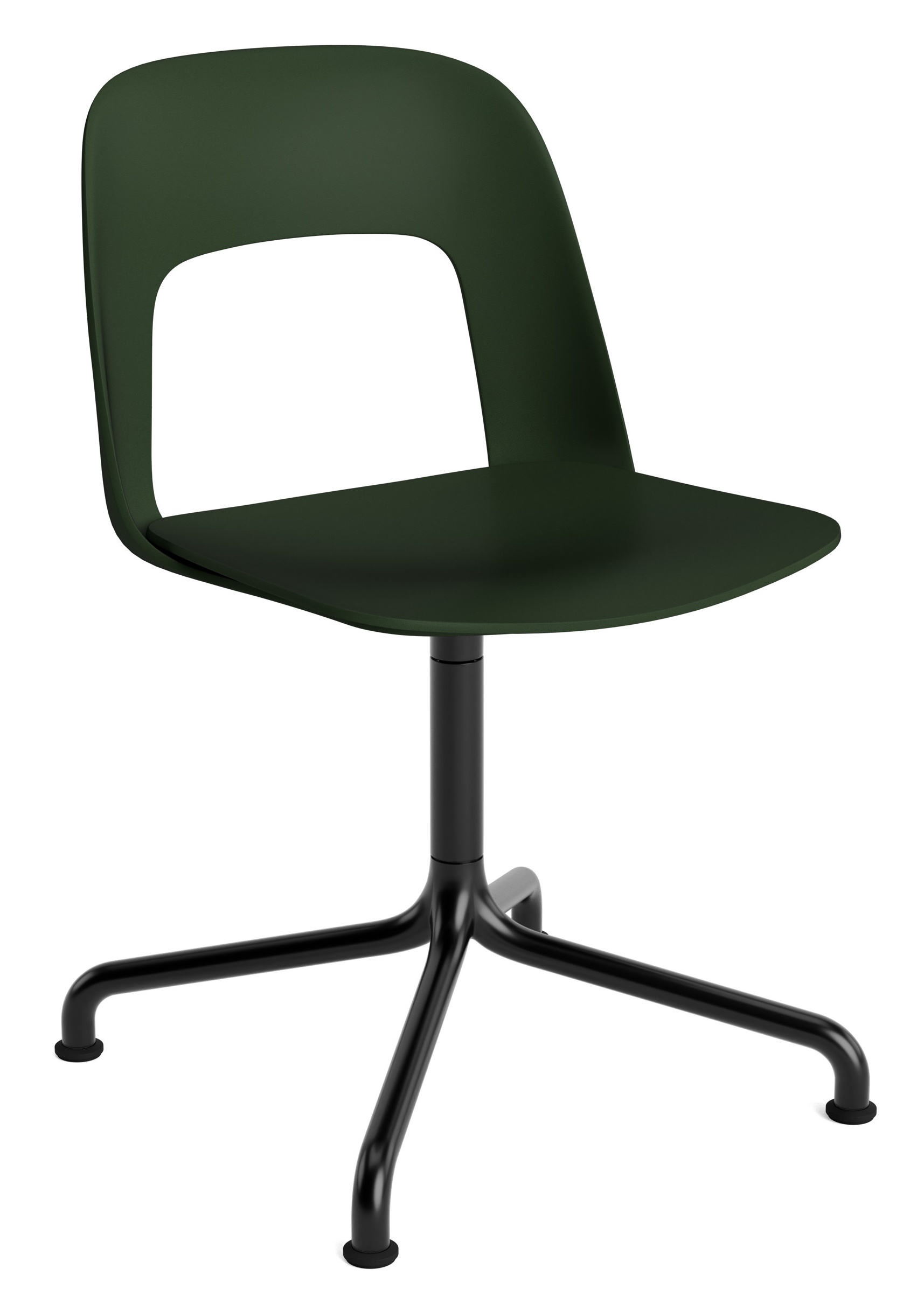 Layout Side Chair 151 draaistoel met vierpoot Hay