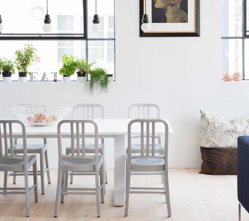Navy Chair stoel van Emeco