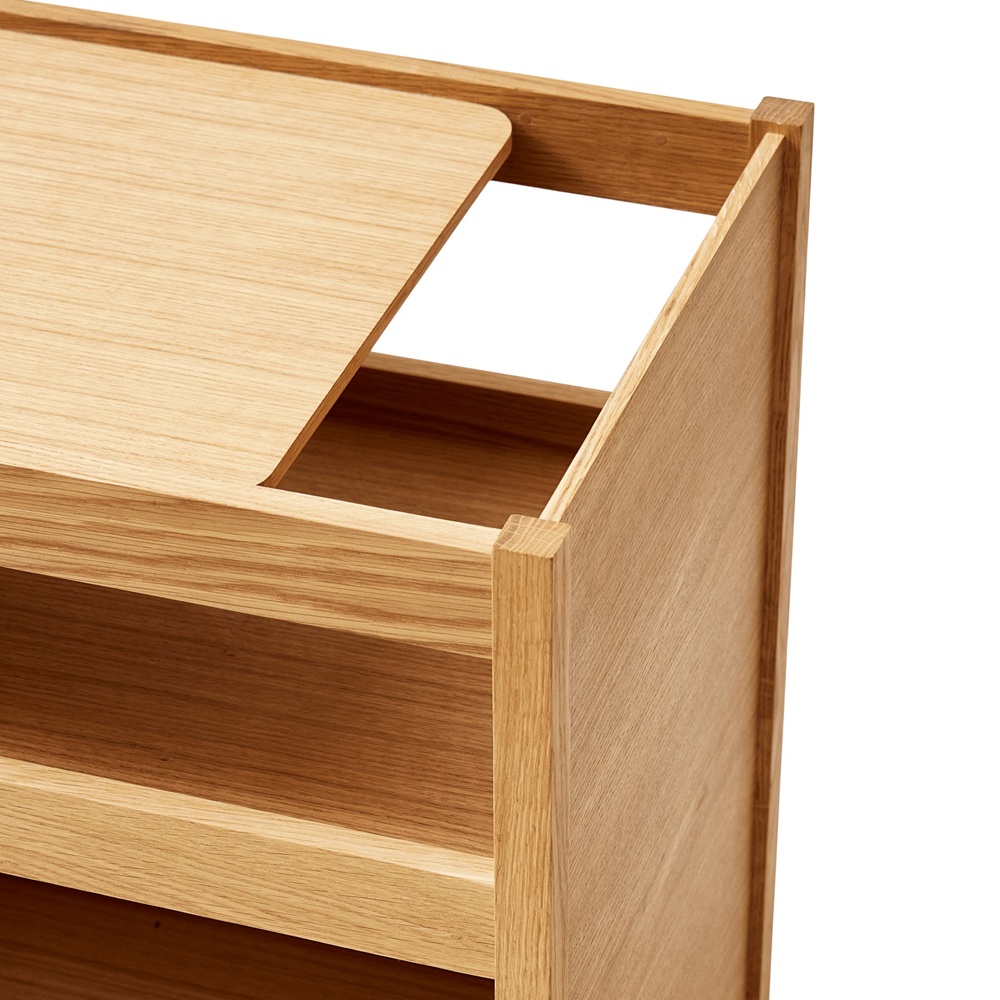 Journal Organizer Side table Opbergtafel Form & Refine