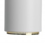 Staal wit / Ring messing