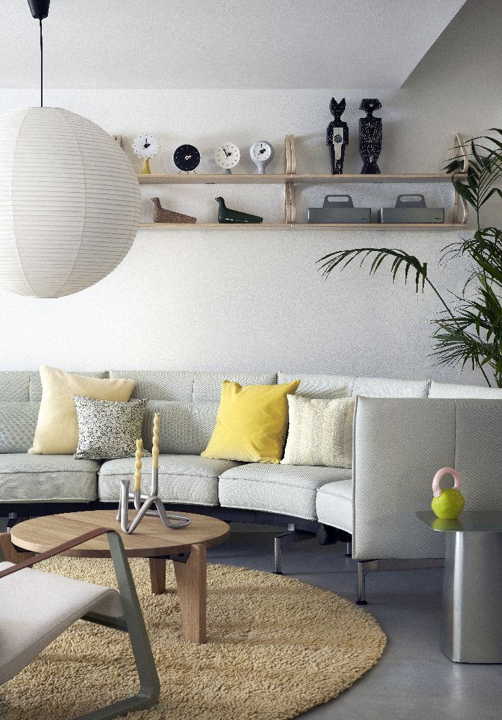 Akari 45A / 55A / 75A / 120A hanglamp Vitra 45A