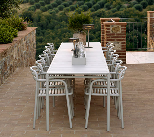 Bliss eettafel, rechthoekig, B 133 x D 81 x H 75 cm, voor buiten, Cane-Line