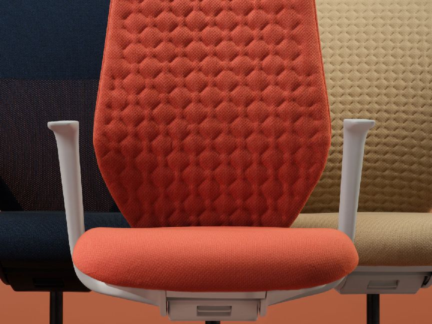 ACX Softknit bureaustoel met draaifunctie Vitra