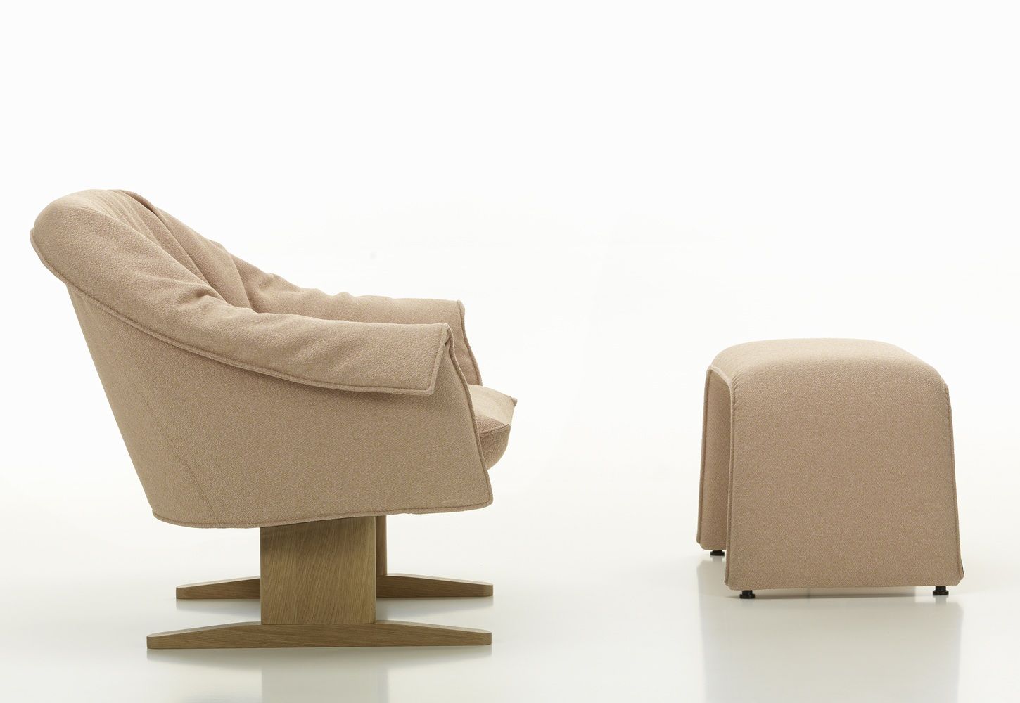 Bascule Lowback-fauteuil met bank van Vitra