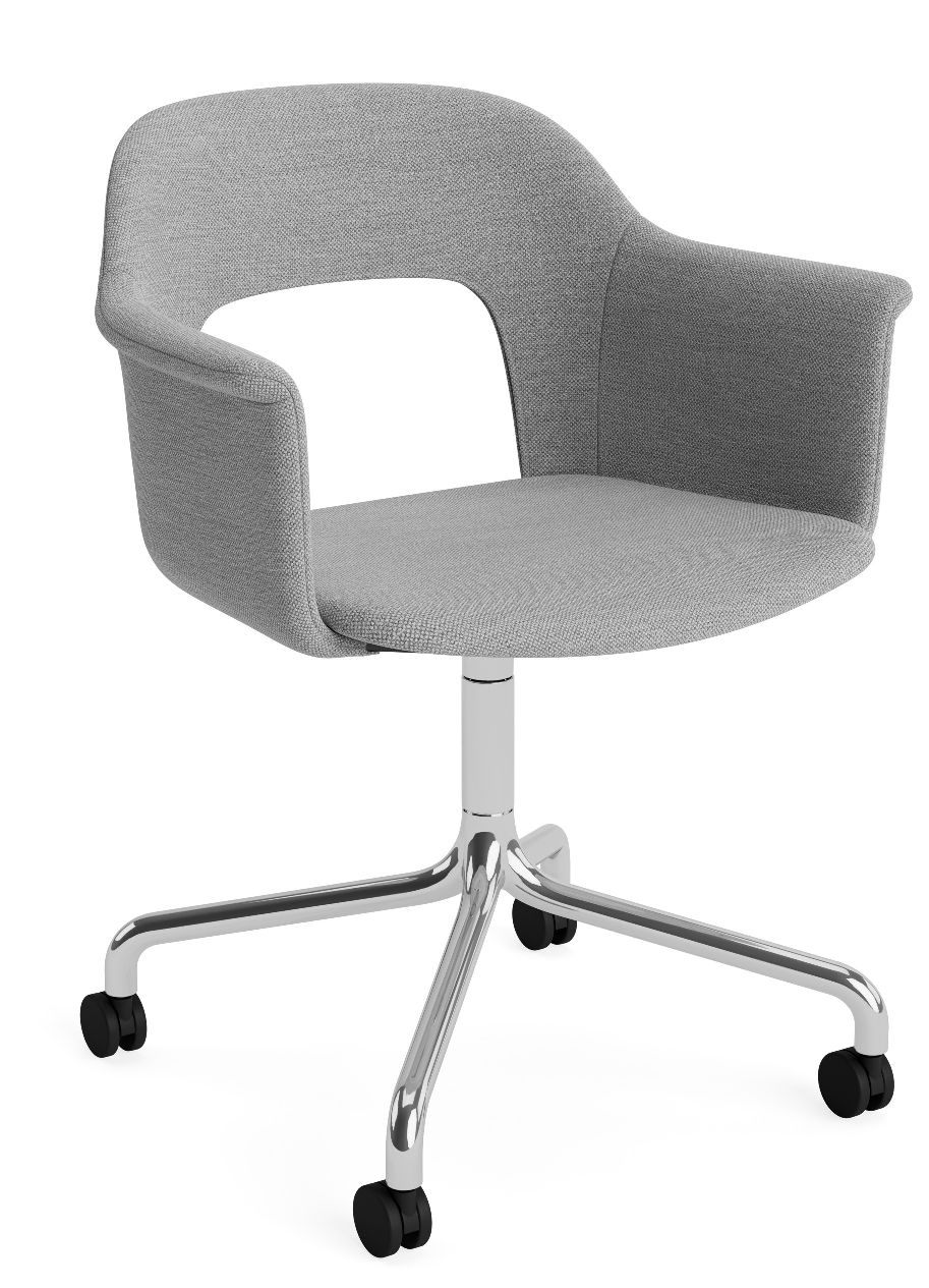 Layout fauteuil 264 met armleuningen van Hay