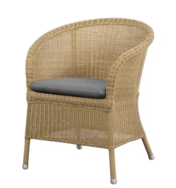 Derby zitkussen voor fauteuil Cane-Line Grau