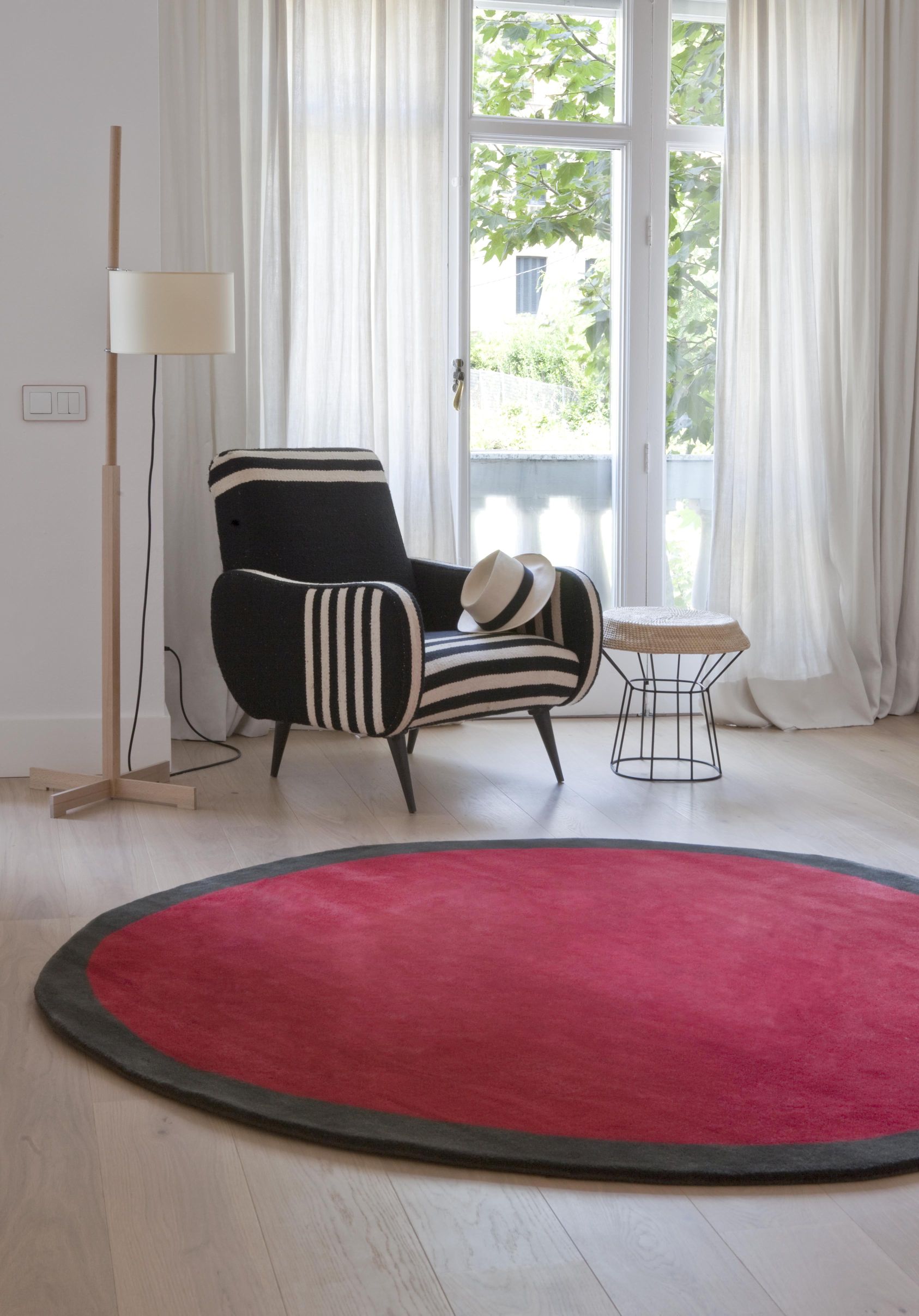 Aros-tapijt van Nanimarquina, 100 cm, groen
