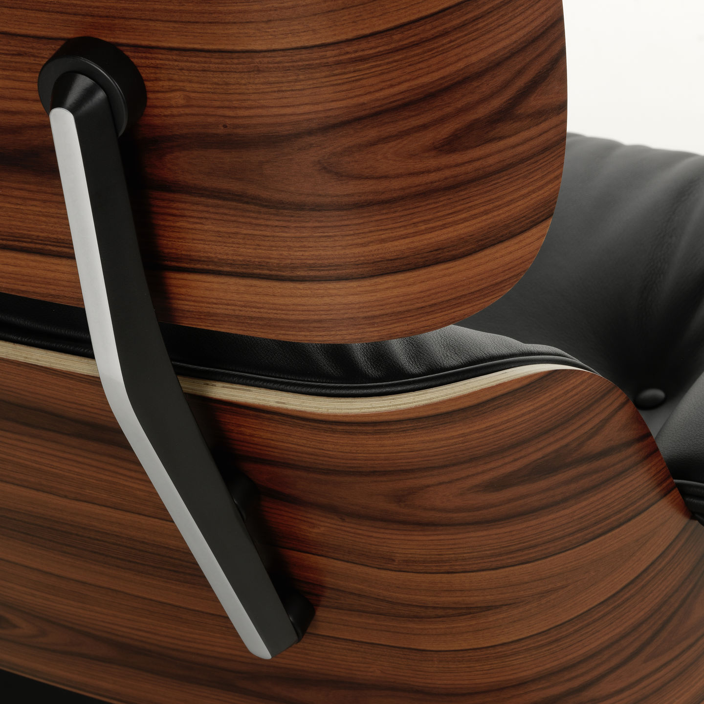 Eames Lounge Chair & Ottoman fauteuil VOORKEURSCOMBINATIE Premium leer en palissander Vitra 