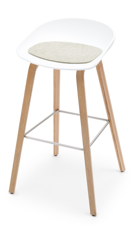 Zitkussen - Viltkussen About A Stool HEY - SIGN by BWF Group