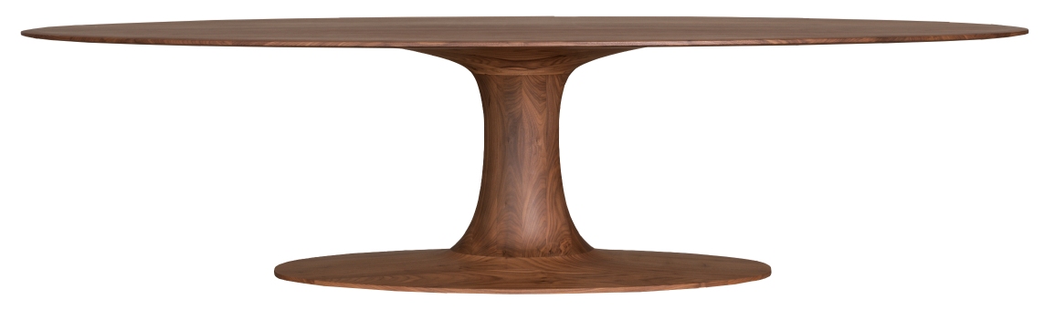 Draaitafel Oval L 300 - 330 cm Eettafel Zeitraum