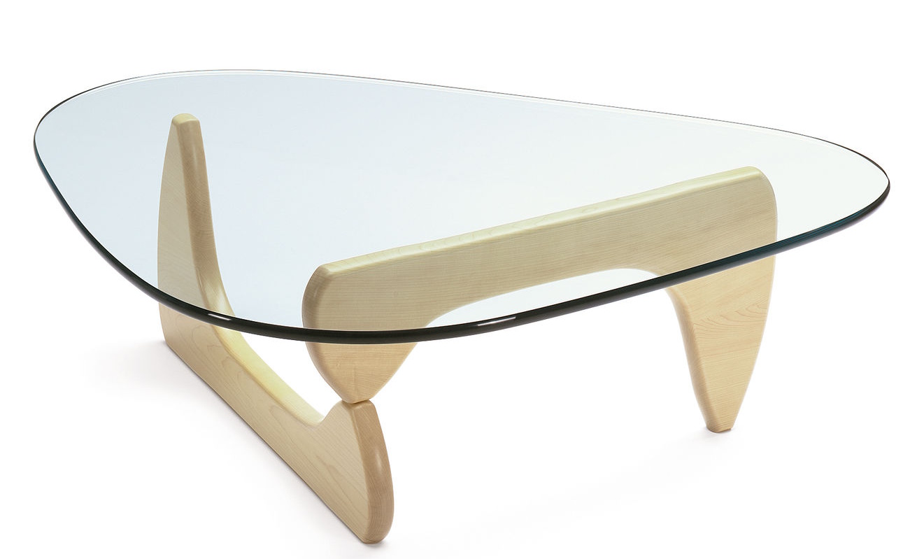 Noguchi salontafel, esdoorn, Vitra