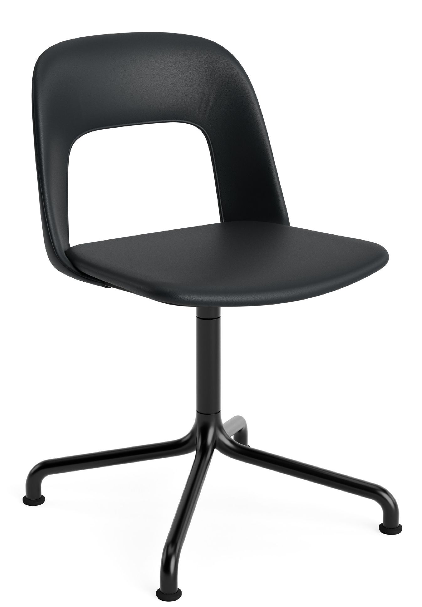 Layout Side Chair 154 draaistoel met vierpoot Hay