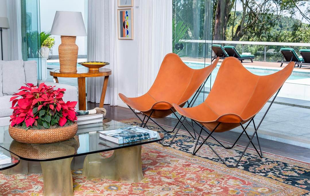Pampa Mariposa Butterfly Chair fauteuil de Cuero
