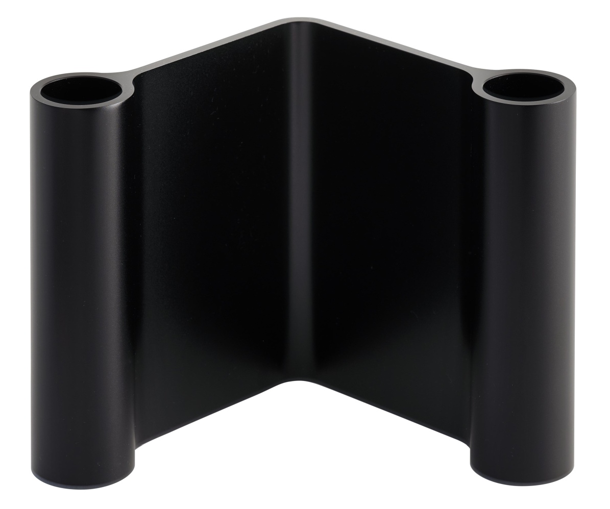 Pair kandelaar Muuto B 10 x H 11 cm / Zwart