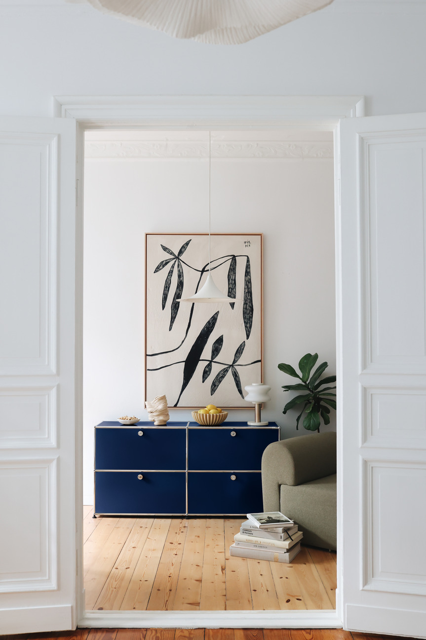 USM Haller dressoir E2 met 4 klapdeuren