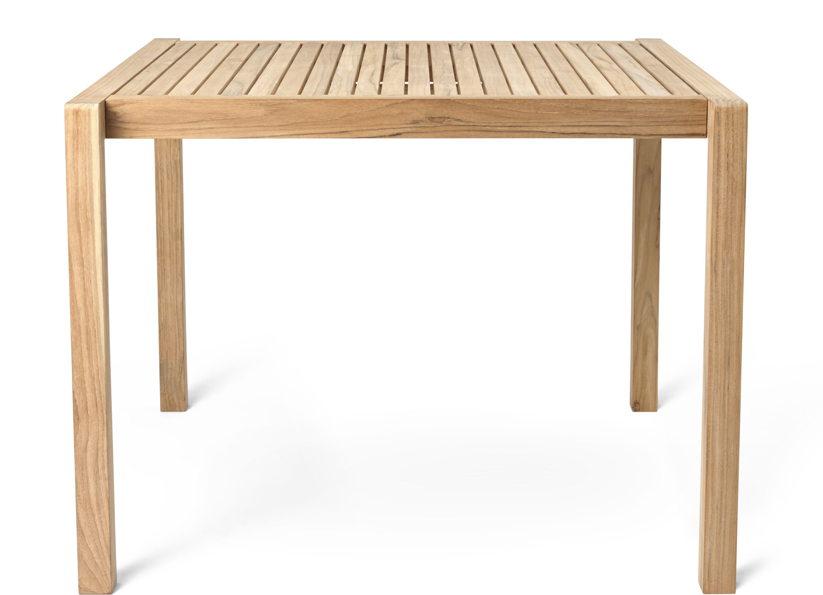AH902 Esstisch Outdoor von Carl Hansen & Søn aus Teakholz, quadratisch und modern.
