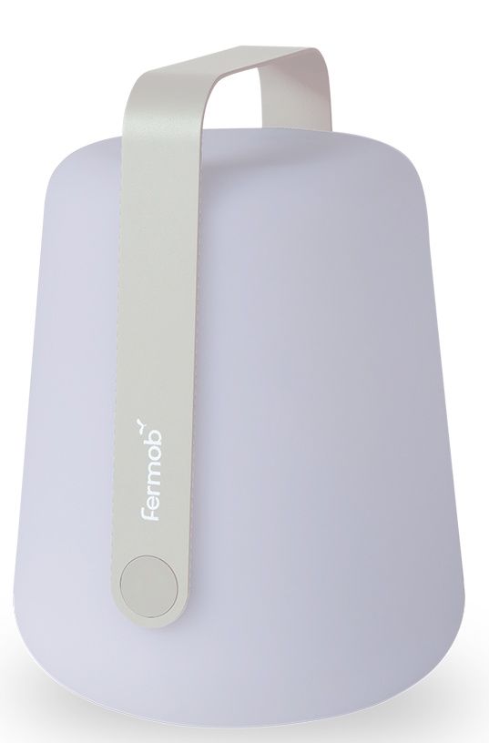 Balad 2 tafellamp H 25 cm Fermob kleigrijs