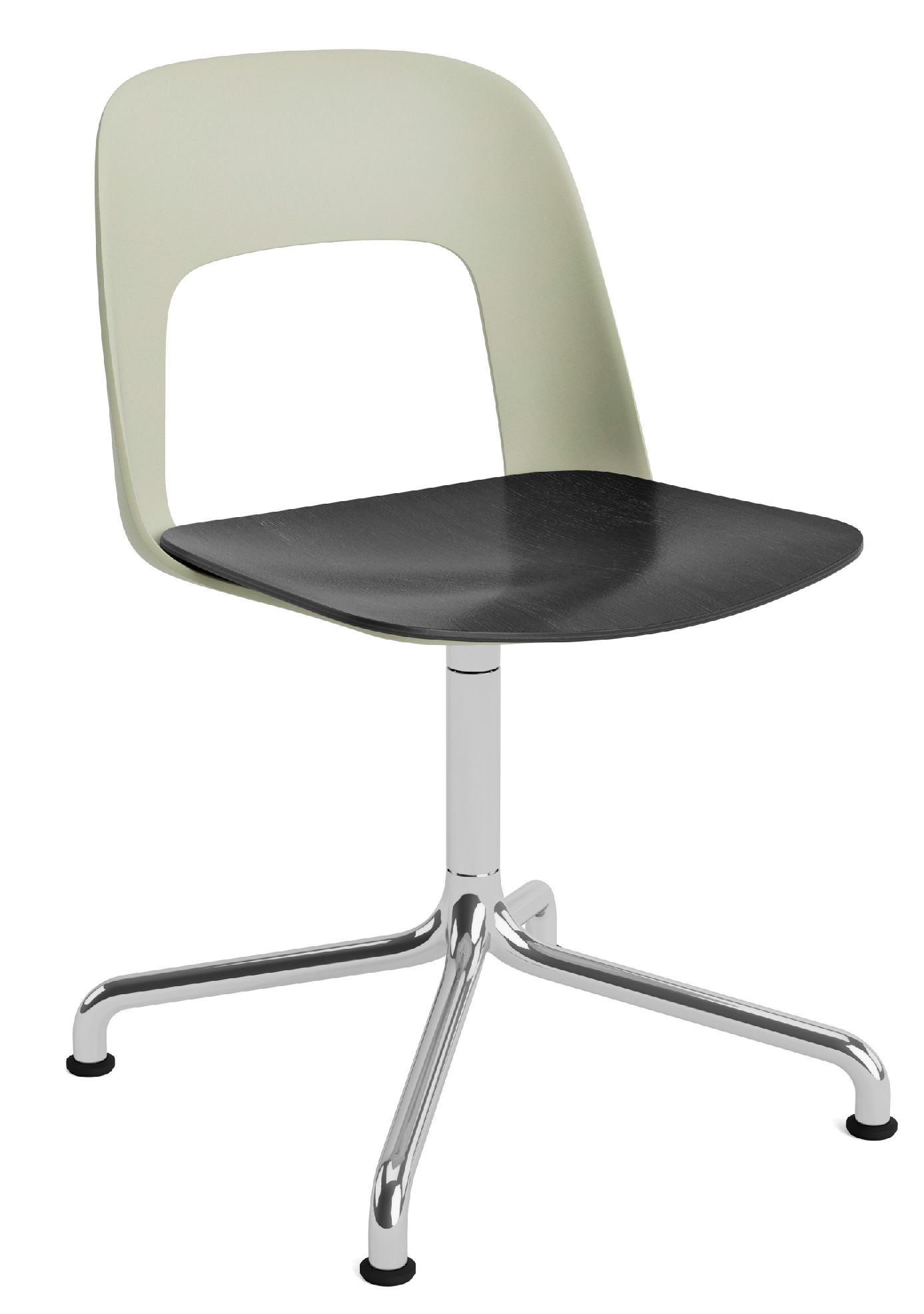 Layout Side Chair 152 draaistoel met vierpoot Hay