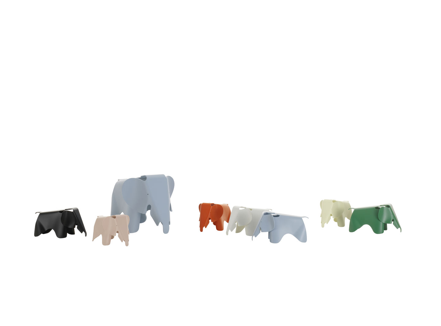 Eames Elephant-kruk RE Vitra