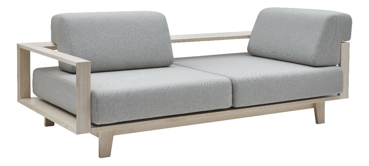 Houten bank / slaapbank Softline