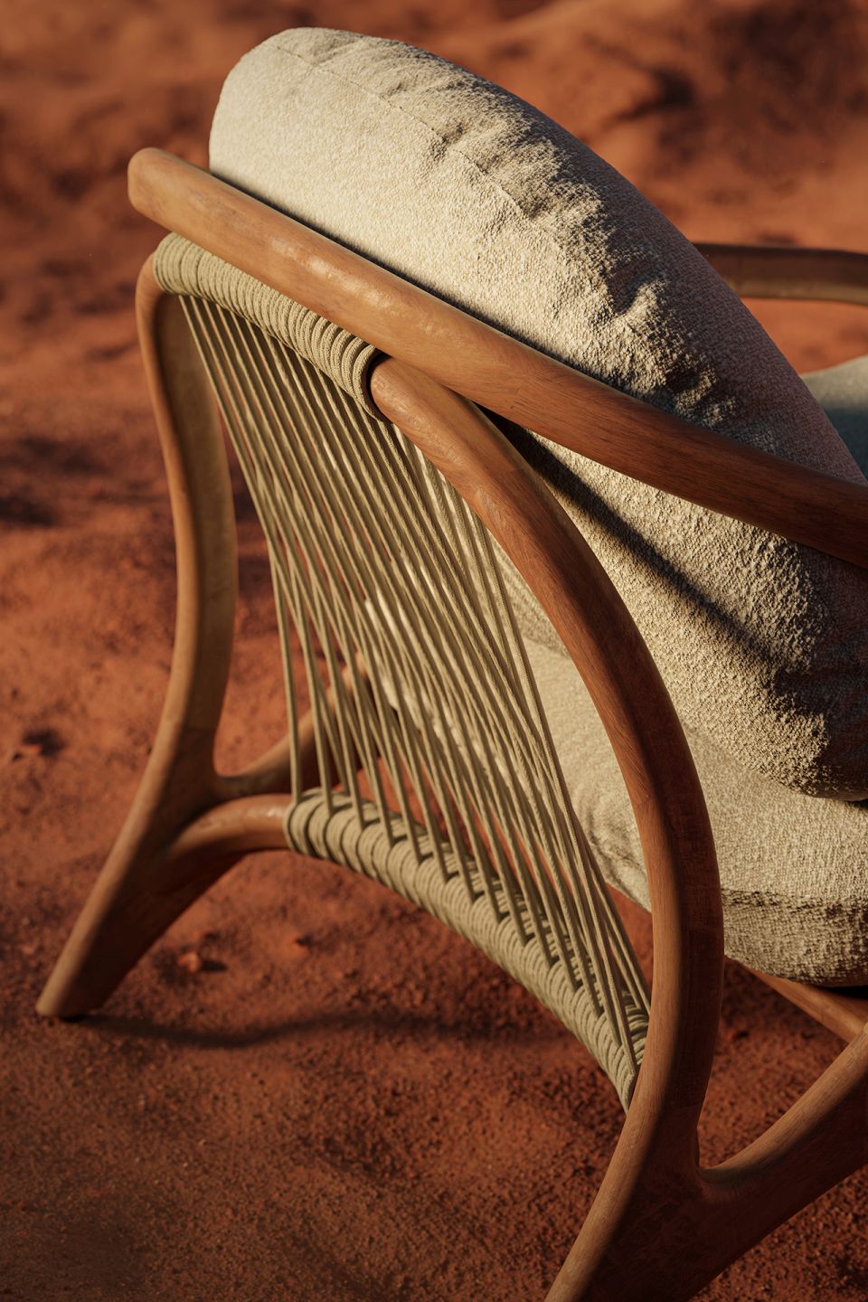 Vime loungestoel voor buiten Morpho
