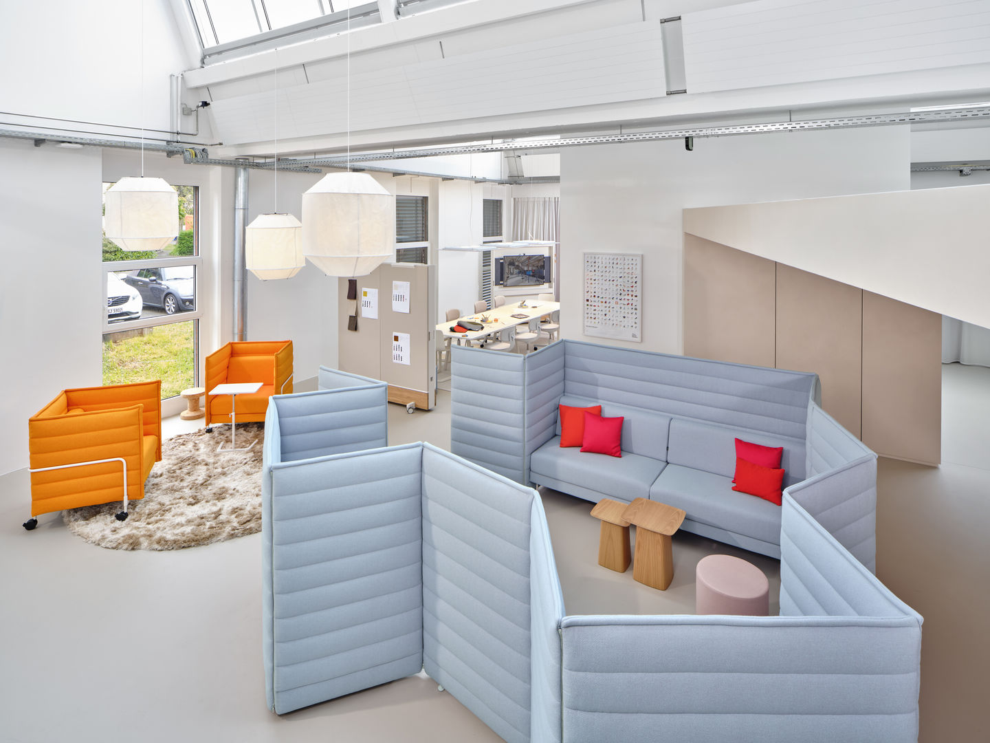 Alcove Plus scherm 1-delig scherm Vitra
