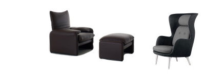 Stijve fauteuils