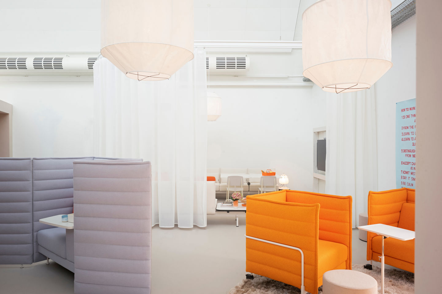 Alcove Plus scherm 1-delig scherm Vitra