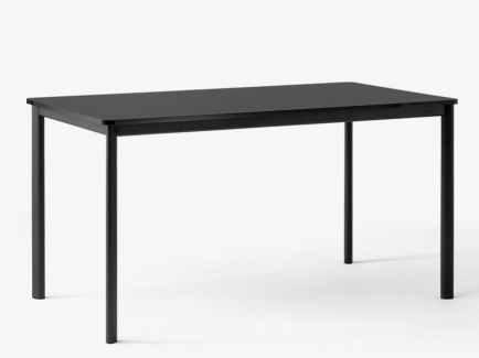 AndTradition Drip Table HW58 Esstisch in Schwarz, moderner Tisch mit minimalistischem Design für Esszimmer.